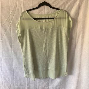 ‼️BOGO SALE‼️ Ann Taylor Light Green Short Sleeved Blouse